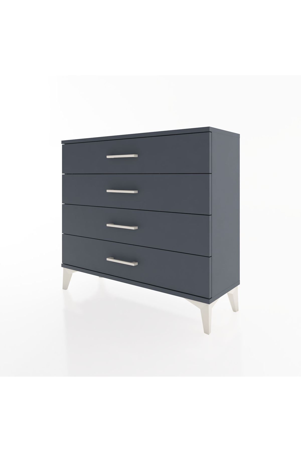 Arges Şifonyer 4 Çekmeceli 88x30x80 - S03M001V5A