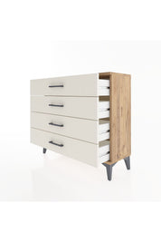 Arges Şifonyer 4 Çekmeceli 88x30x80 - S03M001V7A