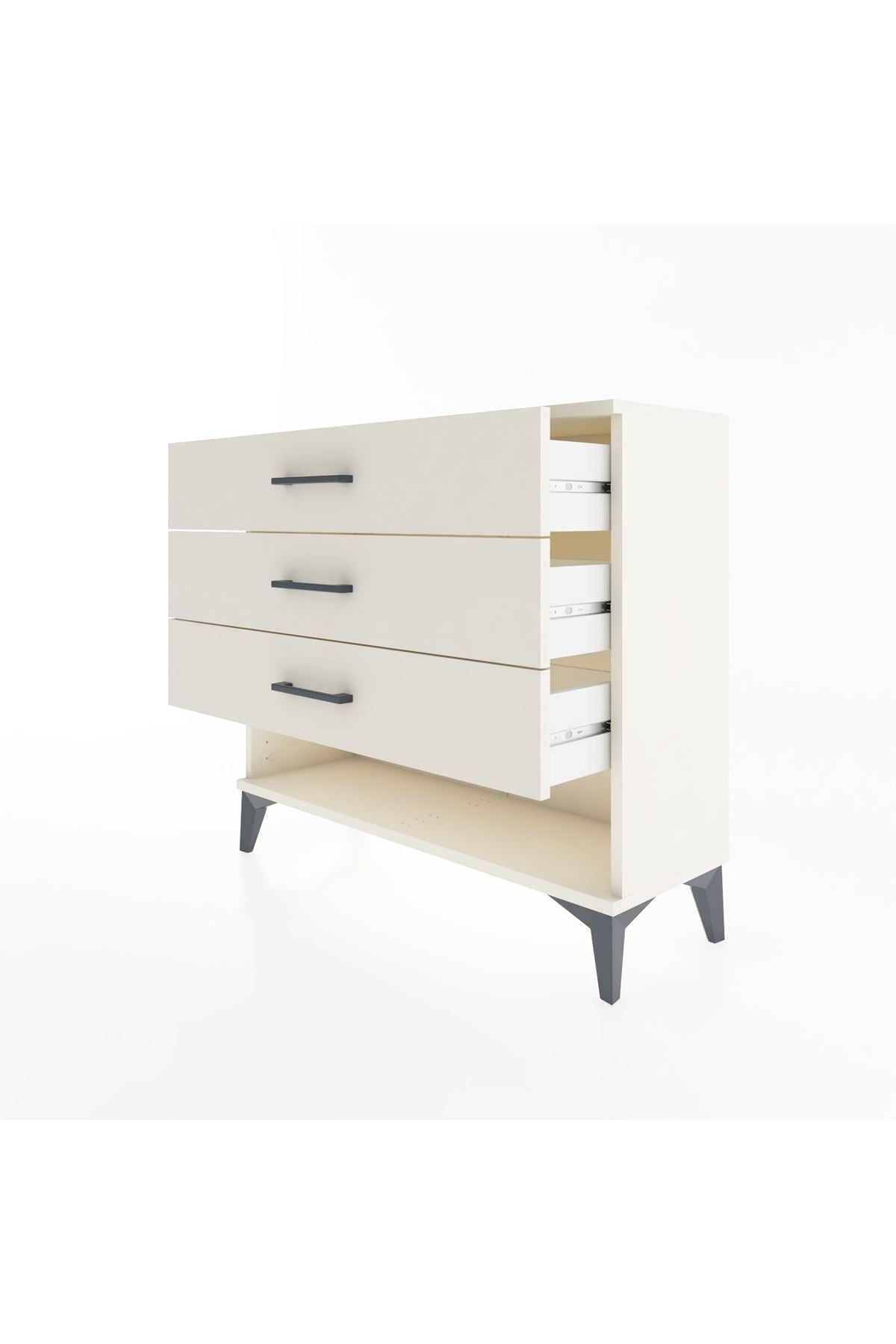 Arges Şifonyer 3 Çekmeceli 88x30x80 - S03M002V1A