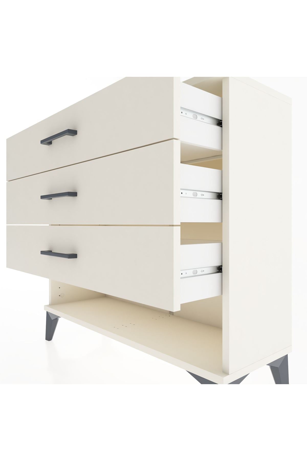 Arges Şifonyer 3 Çekmeceli 88x30x80 - S03M002V1A