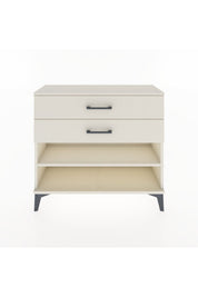 Arges Şifonyer Tek Raflı 2 Çekmeceli 88x30x80 - S03M003V1A