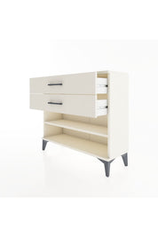 Arges Şifonyer Tek Raflı 2 Çekmeceli 88x30x80 - S03M003V1A