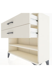 Arges Şifonyer Tek Raflı 2 Çekmeceli 88x30x80 - S03M003V1A