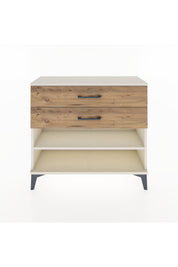 Arges Şifonyer Tek Raflı 2 Çekmeceli 88x30x80 - S03M003V3A