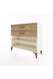 Arges Şifonyer Tek Raflı 2 Çekmeceli 88x30x80 - S03M003V3A