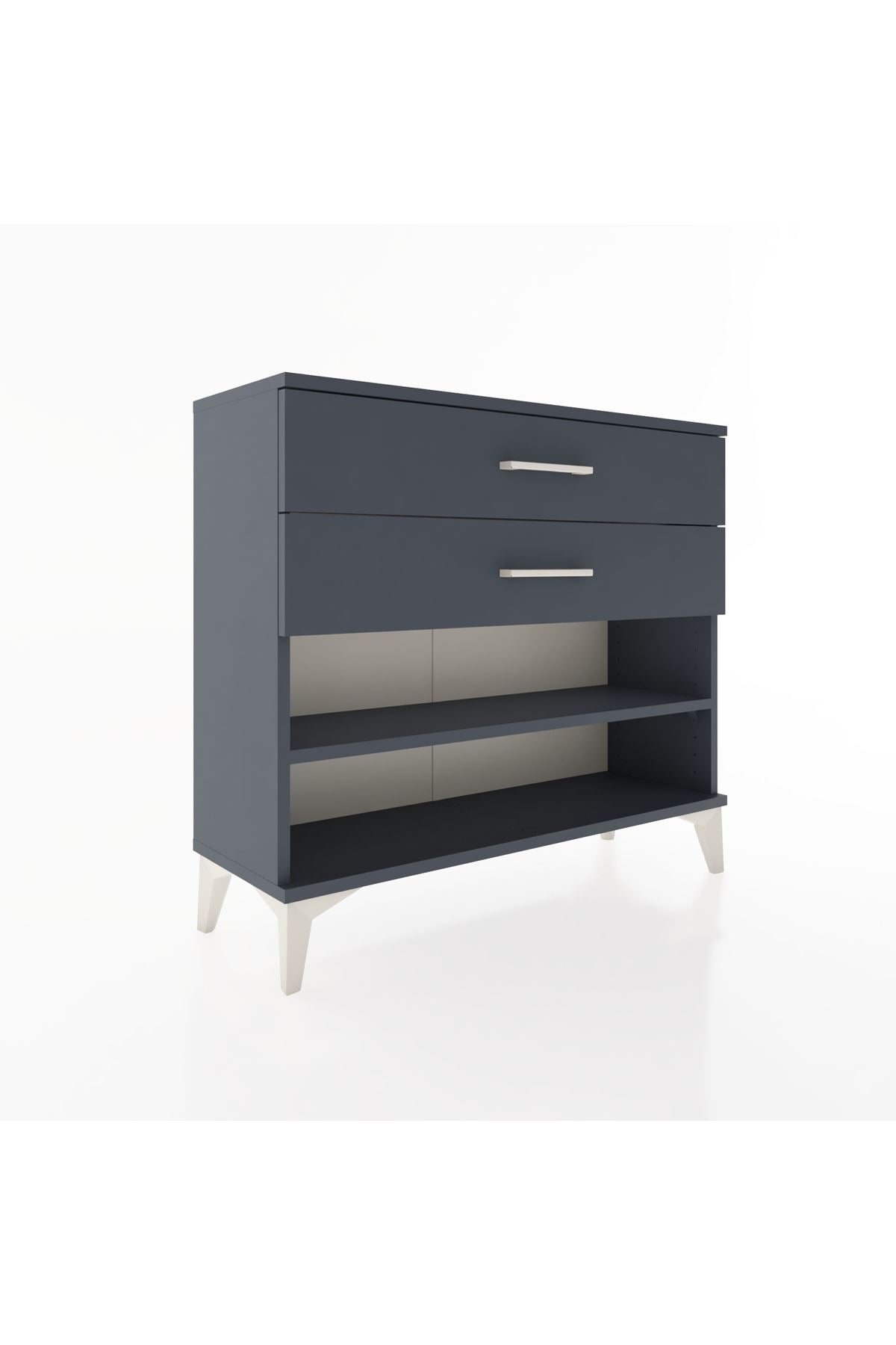 Arges Şifonyer Tek Raflı 2 Çekmeceli 88x30x80 - S03M003V5A