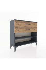 Arges Şifonyer Tek Raflı 2 Çekmeceli 88x30x80 - S03M003V6A
