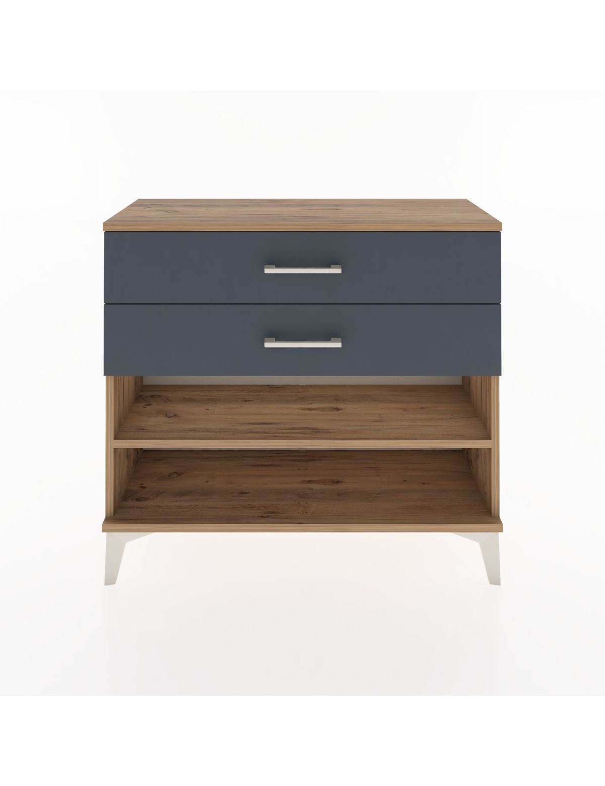 Arges Şifonyer Tek Raflı 2 Çekmeceli 88x30x80 - S03M003V8A