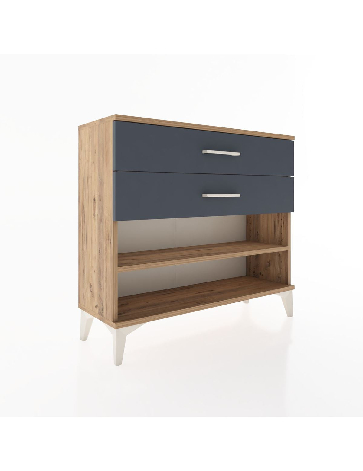 Arges Şifonyer Tek Raflı 2 Çekmeceli 88x30x80 - S03M003V8A