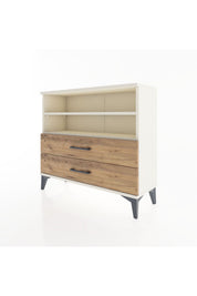 Arges Şifonyer 2 Raflı 2 Çekmeceli 88x30x80 - S03M004V3A