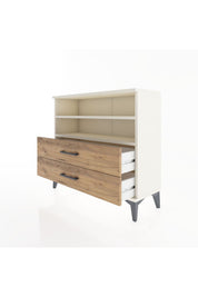 Arges Şifonyer 2 Raflı 2 Çekmeceli 88x30x80 - S03M004V3A
