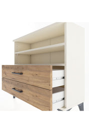 Arges Şifonyer 2 Raflı 2 Çekmeceli 88x30x80 - S03M004V3A