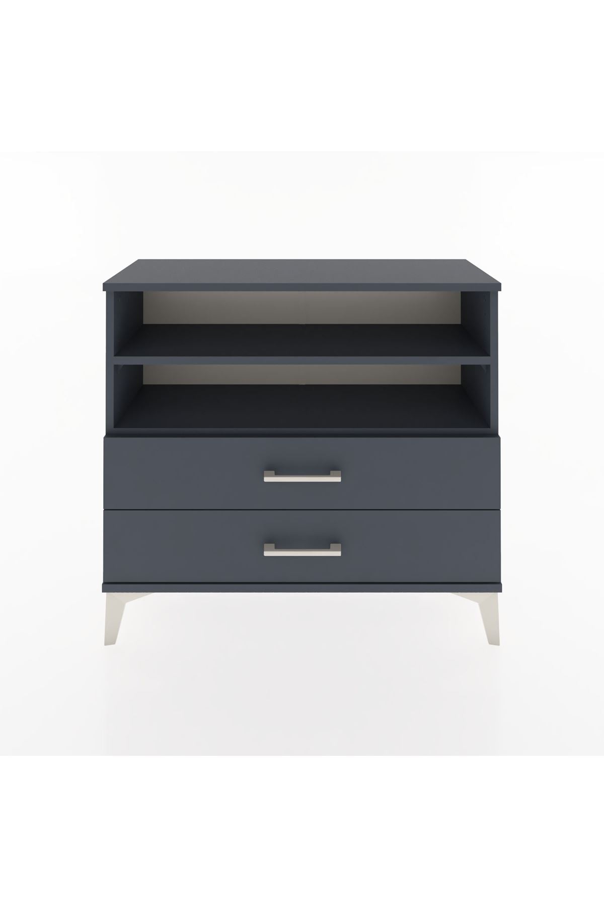 Arges Şifonyer 2 Raflı 2 Çekmeceli 88x30x80 - S03M004V5A