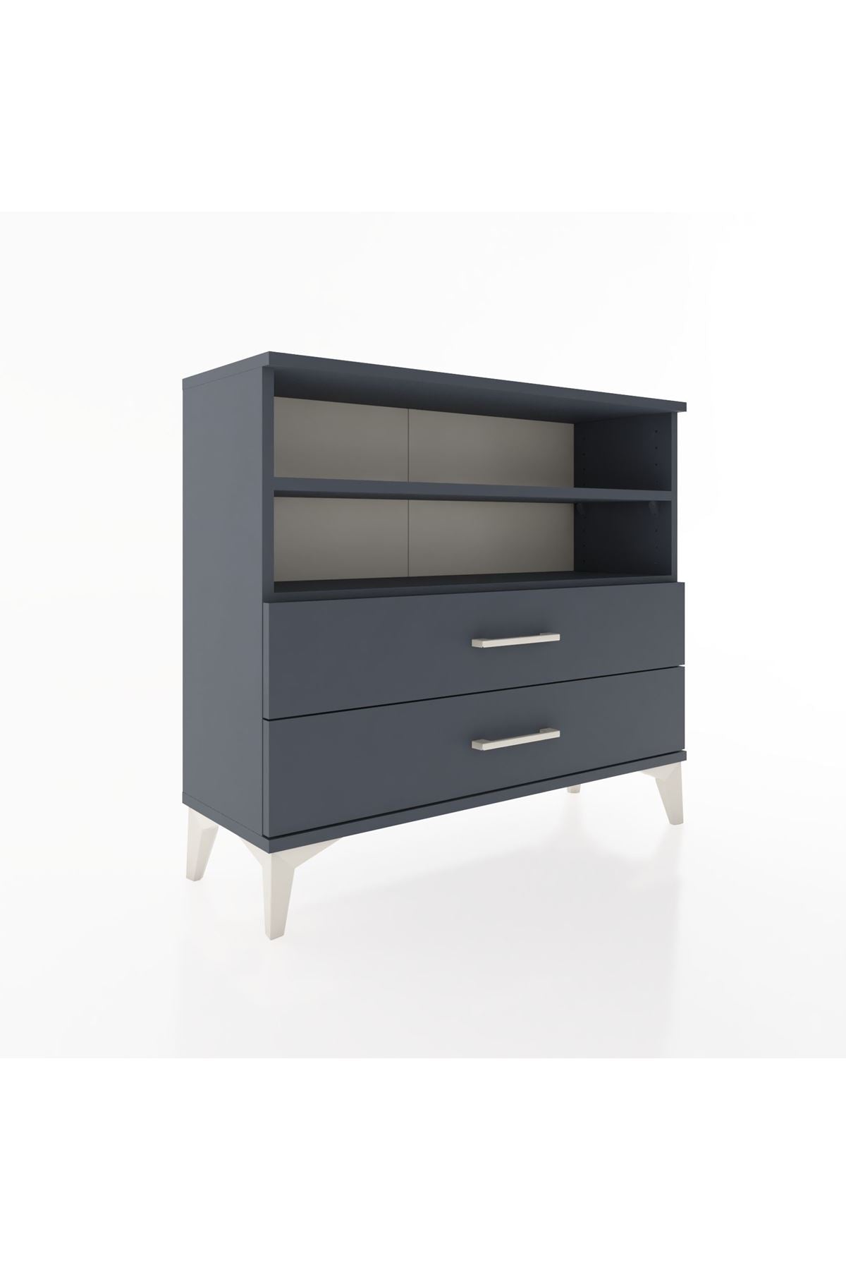 Arges Şifonyer 2 Raflı 2 Çekmeceli 88x30x80 - S03M004V5A
