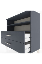 Arges Şifonyer 2 Raflı 2 Çekmeceli 88x30x80 - S03M004V5A