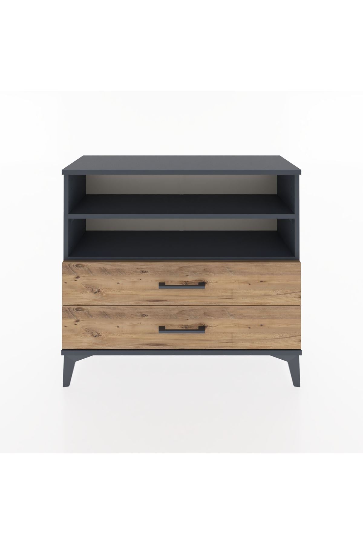 Arges Şifonyer 2 Raflı 2 Çekmeceli 88x30x80 - S03M004V6A