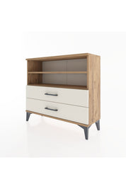 Arges Şifonyer 2 Raflı 2 Çekmeceli 88x30x80 - S03M004V7A