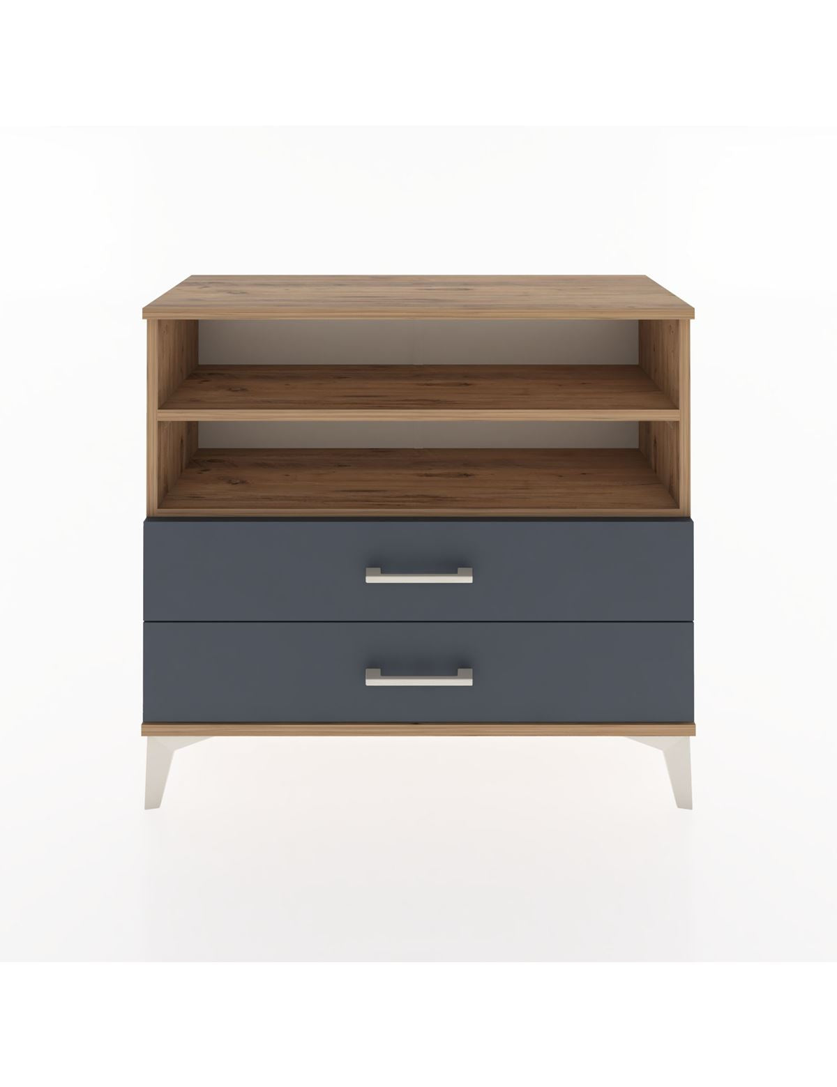Arges Şifonyer 2 Raflı 2 Çekmeceli 88x30x80 - S03M004V8A