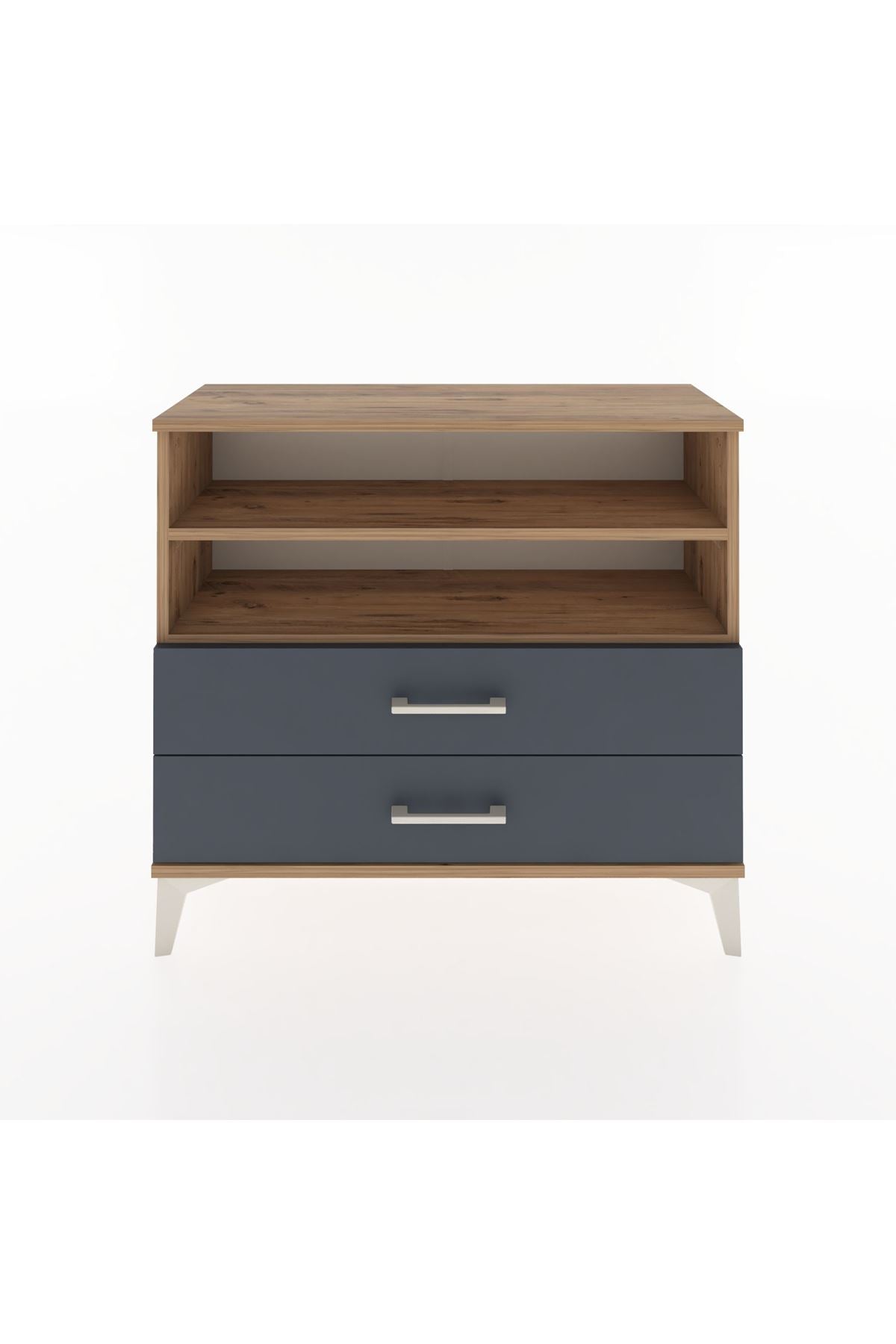 Arges Şifonyer 2 Raflı 2 Çekmeceli 88x30x80 - S03M004V8A