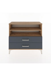 Arges Şifonyer 2 Raflı 2 Çekmeceli 88x30x80 - S03M004V8A