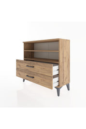 Arges Şifonyer 2 Raflı 2 Çekmeceli 88x30x80 - S03M004V9A