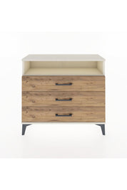 Arges Şifonyer Tek Raflı 3 Çekmeceli 88x30x80 - S03M005V3A