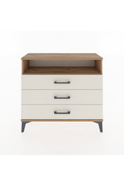 Arges Şifonyer Tek Raflı 3 Çekmeceli 88x30x80 - S03M005V7A