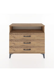 Arges Şifonyer Tek Raflı 3 Çekmeceli 88x30x80 - S03M005V9A
