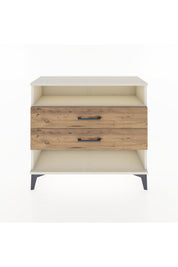 Arges Şifonyer Tek Raflı 2 Çekmeceli 88x30x80 - S03M006V3A