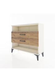 Arges Şifonyer Tek Raflı 2 Çekmeceli 88x30x80 - S03M006V3A