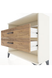 Arges Şifonyer Tek Raflı 2 Çekmeceli 88x30x80 - S03M006V3A