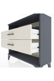 Arges Şifonyer Tek Raflı 2 Çekmeceli 88x30x80 - S03M006V4A