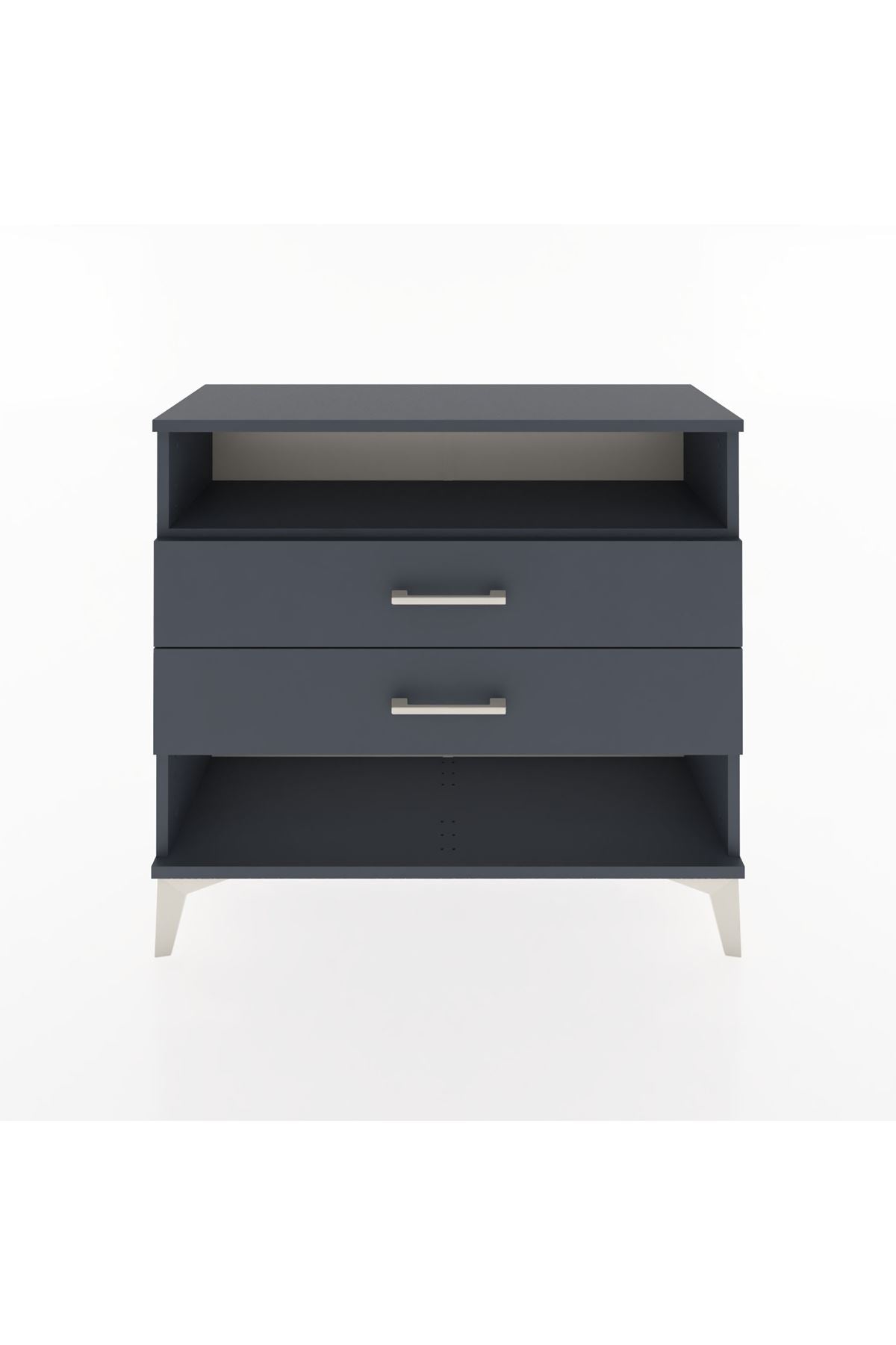 Arges Şifonyer Tek Raflı 2 Çekmeceli 88x30x80 - S03M006V5A