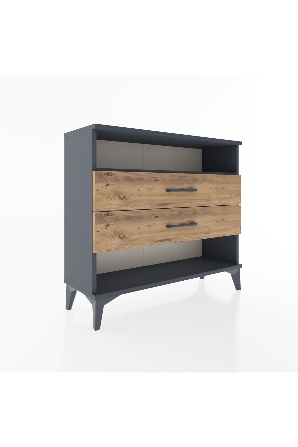 Arges Şifonyer Tek Raflı 2 Çekmeceli 88x30x80 - S03M006V6A
