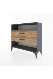 Arges Şifonyer Tek Raflı 2 Çekmeceli 88x30x80 - S03M006V6A