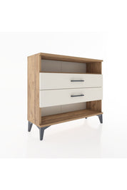 Arges Şifonyer Tek Raflı 2 Çekmeceli 88x30x80 - S03M006V7A