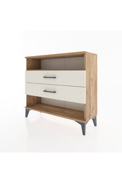 Arges Şifonyer Tek Raflı 2 Çekmeceli 88x30x80 - S03M006V7A