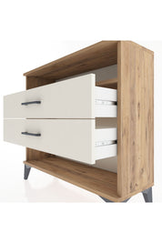 Arges Şifonyer Tek Raflı 2 Çekmeceli 88x30x80 - S03M006V7A