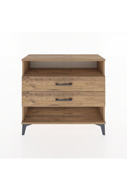 Arges Şifonyer Tek Raflı 2 Çekmeceli 88x30x80 - S03M006V9A