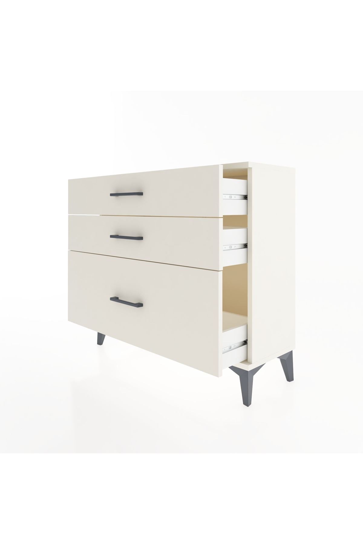 Arges Şifonyer 3 Çekmeceli 88x30x80 - S03M007V1A