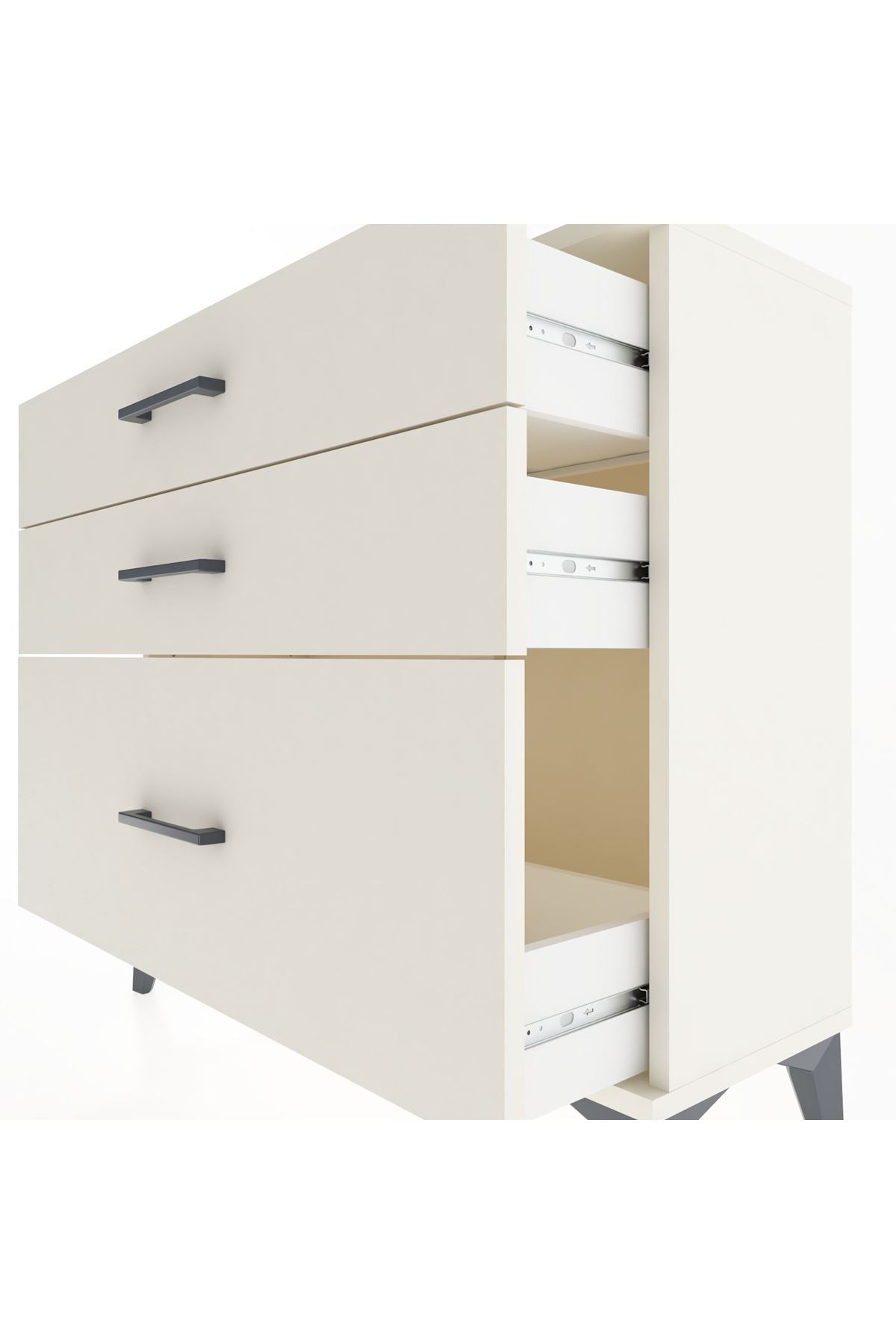 Arges Şifonyer 3 Çekmeceli 88x30x80 - S03M007V1A