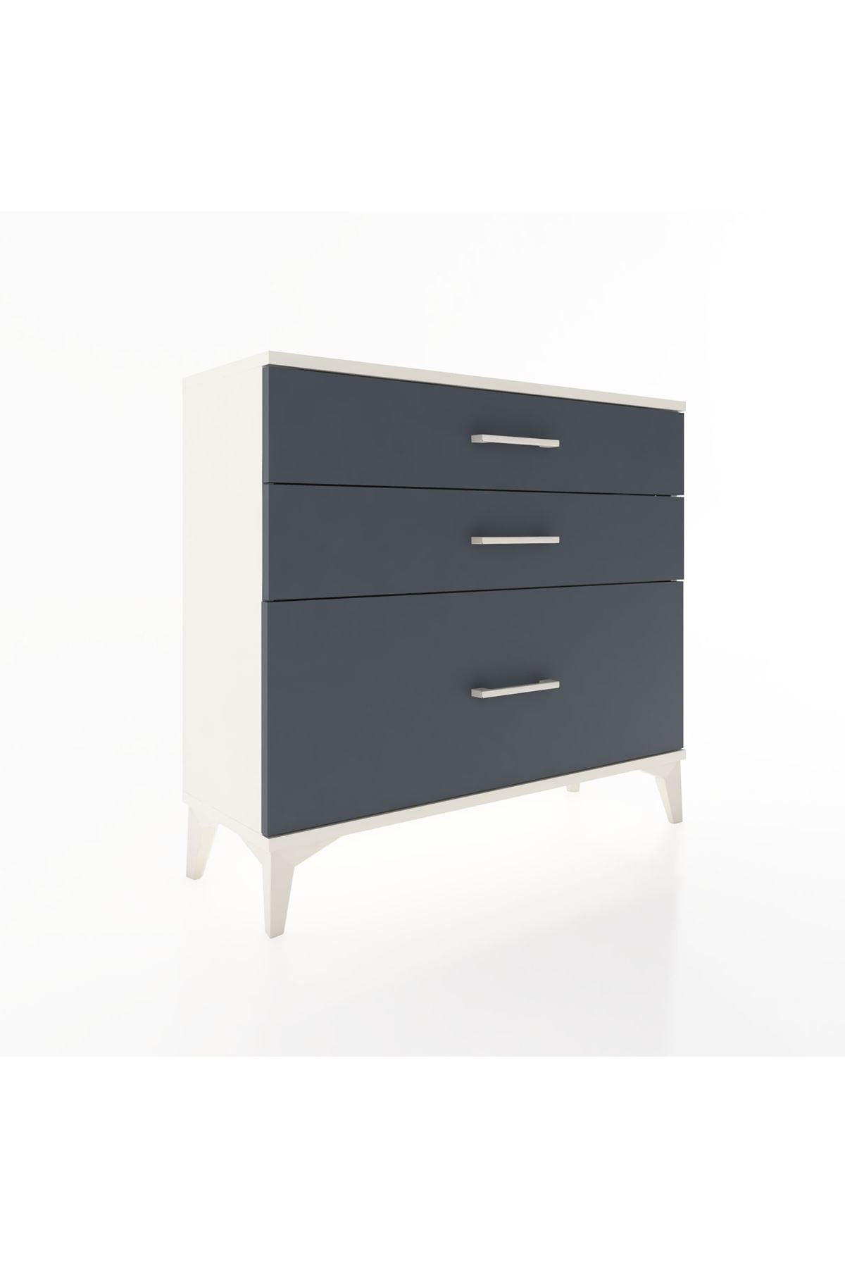Arges Şifonyer 3 Çekmeceli 88x30x80 - S03M007V2A