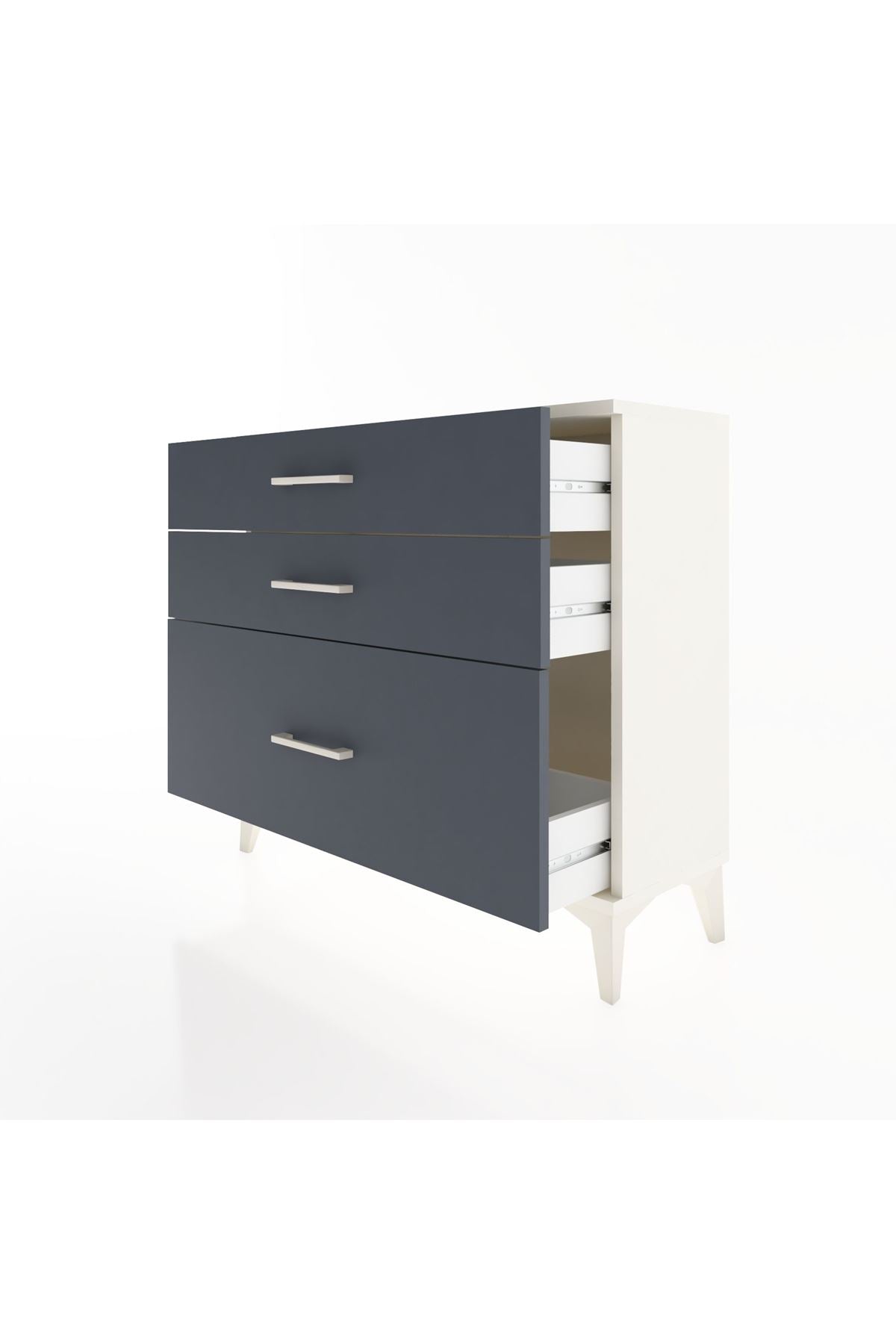 Arges Şifonyer 3 Çekmeceli 88x30x80 - S03M007V2A