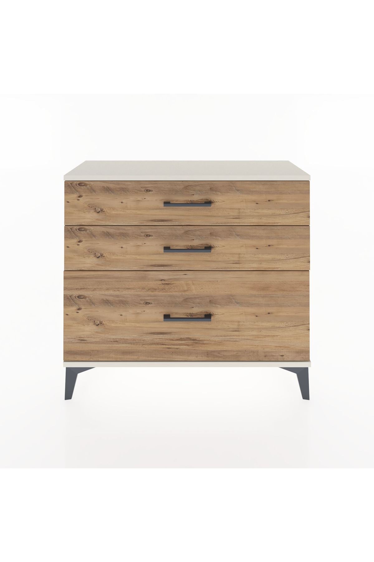 Arges Şifonyer 3 Çekmeceli 88x30x80 - S03M007V3A