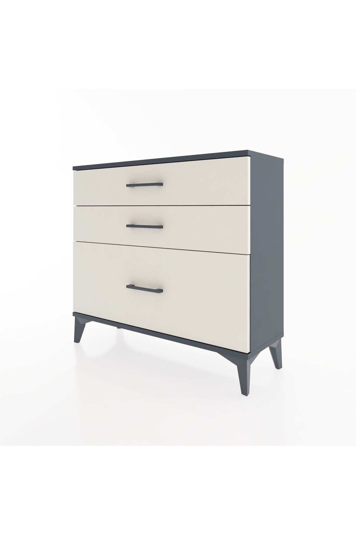 Arges Şifonyer 3 Çekmeceli 88x30x80 - S03M007V4A
