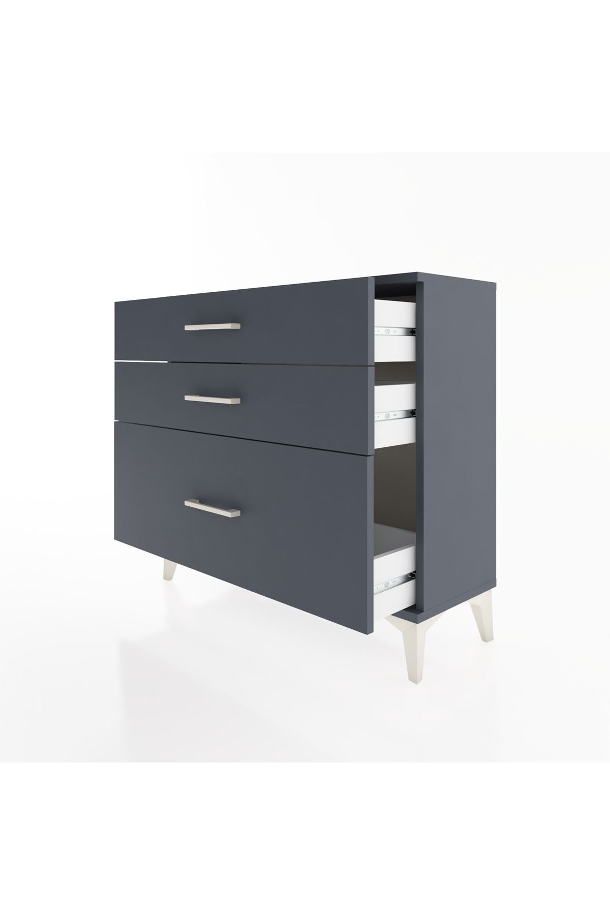 Arges Şifonyer 3 Çekmeceli 88x30x80 - S03M007V5A