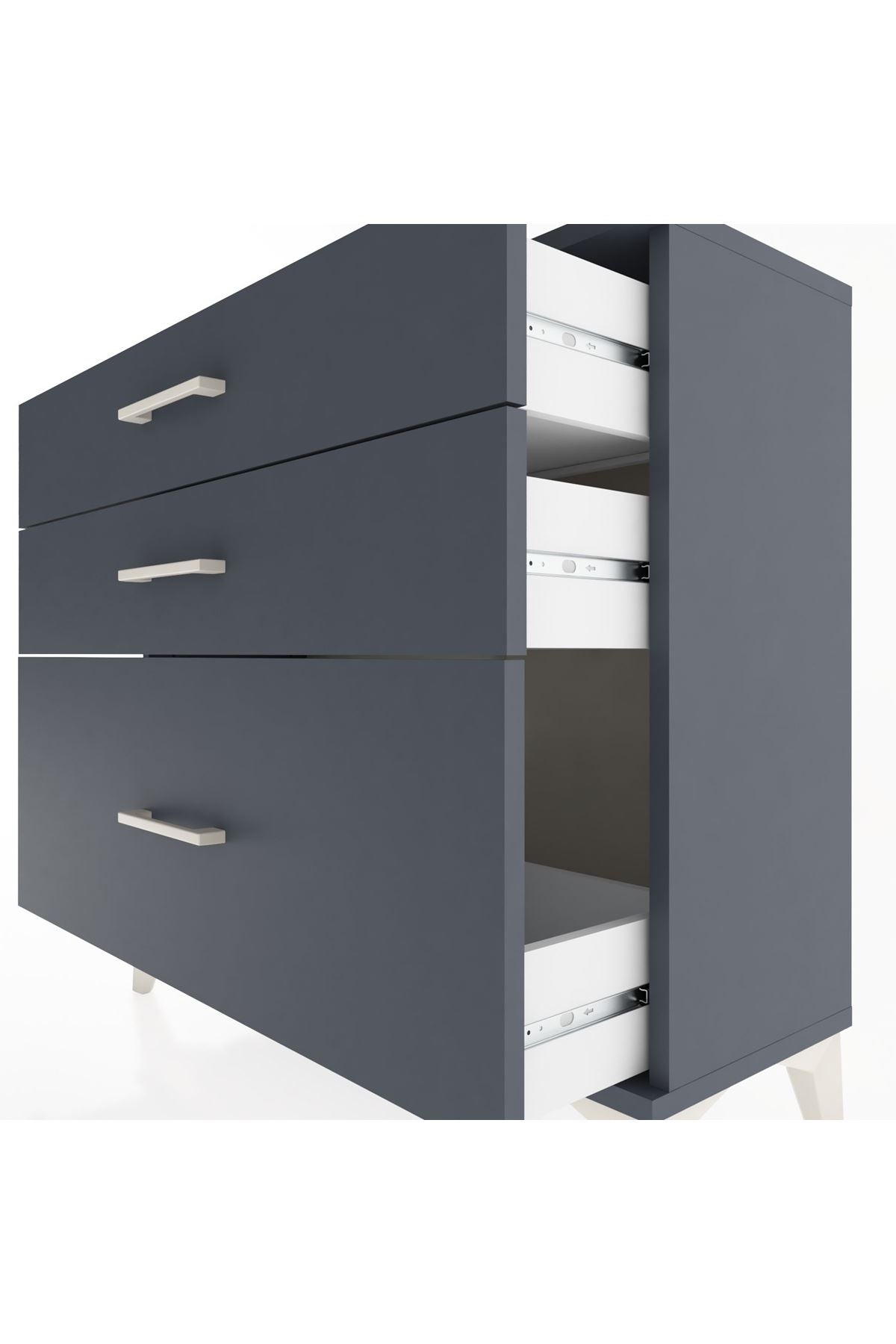 Arges Şifonyer 3 Çekmeceli 88x30x80 - S03M007V5A