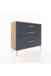 Arges Şifonyer 3 Çekmeceli 88x30x80 - S03M007V8A