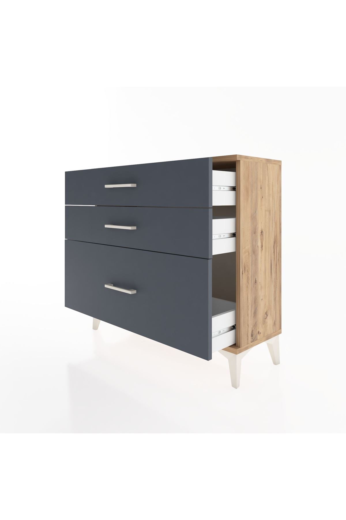 Arges Şifonyer 3 Çekmeceli 88x30x80 - S03M007V8A
