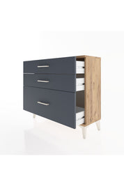 Arges Şifonyer 3 Çekmeceli 88x30x80 - S03M007V8A